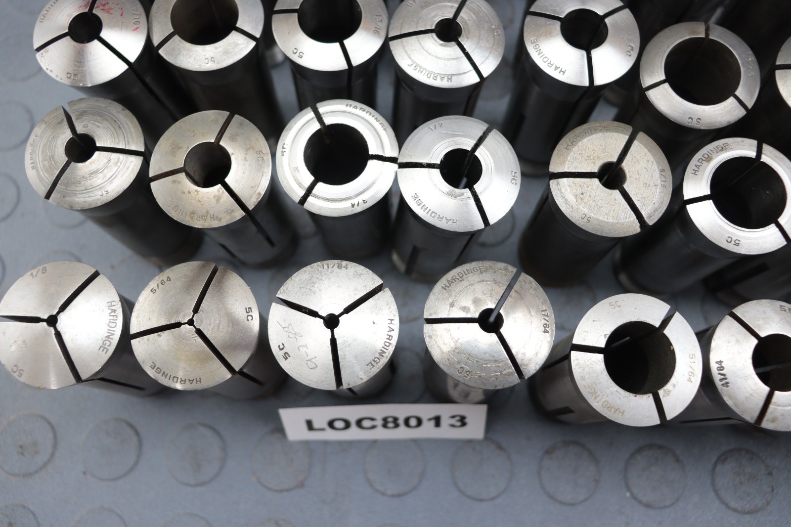 HARDINGE 5C COLLET LOT OF 40 LOC8013