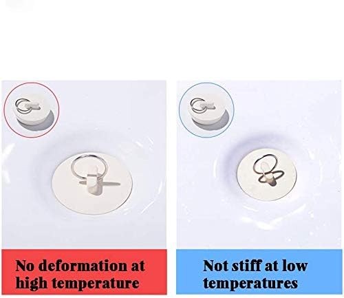 4-PCS BATH TUB DRAIN STOPPERS Bathtub Kitchen Sink Plug Rubber Water Seal Plugs