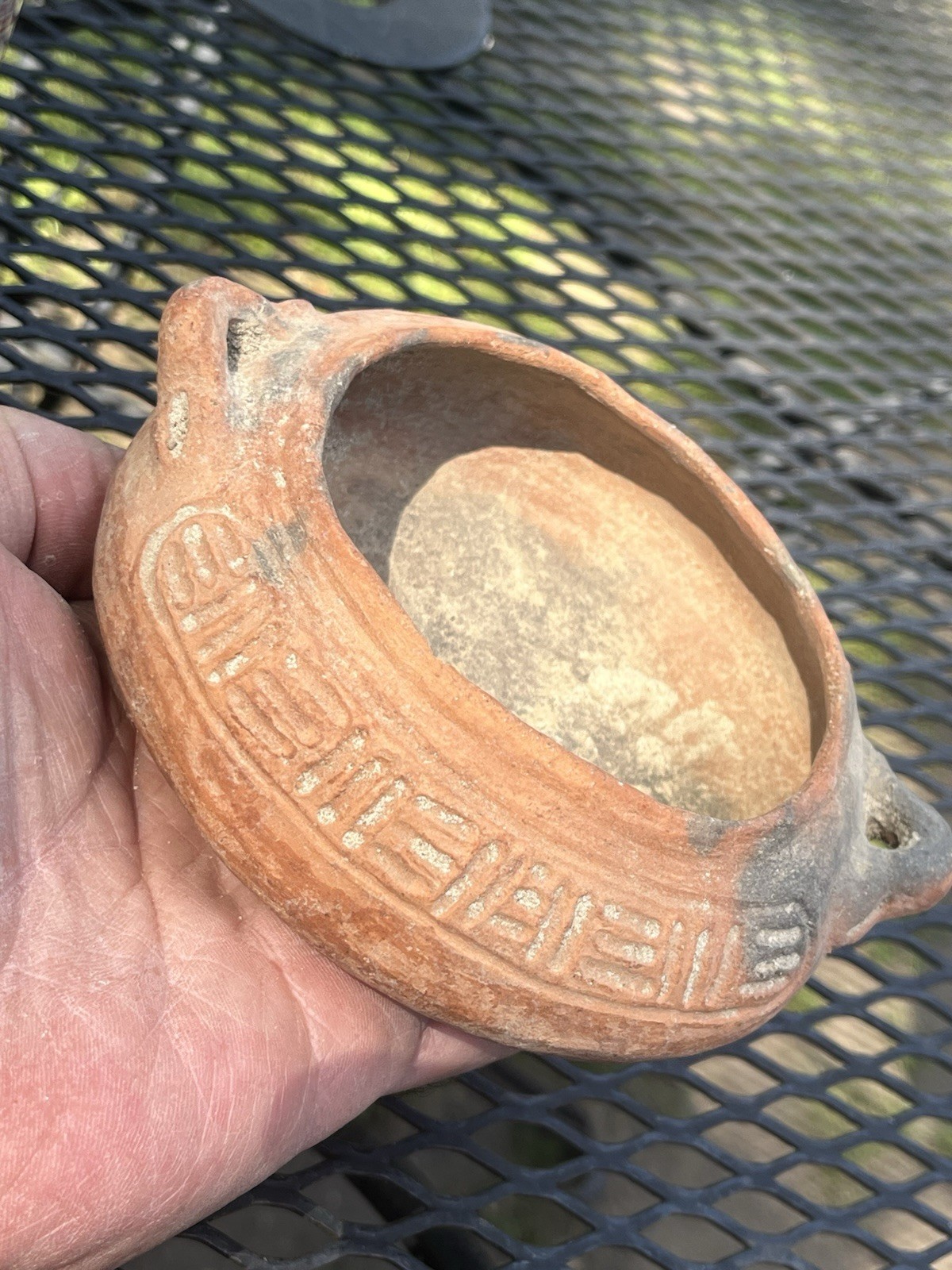 Taino Pottery Bowl PreColumbian Ancient Artifact Arawak Caribe Mayan