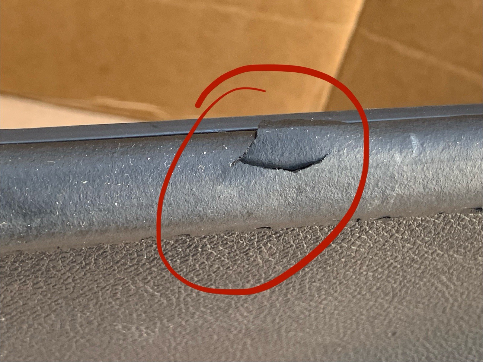 2006-2009 OEM Pontiac G6 Convertible Top Tonneau Cover Rear Boot Lid -chipped