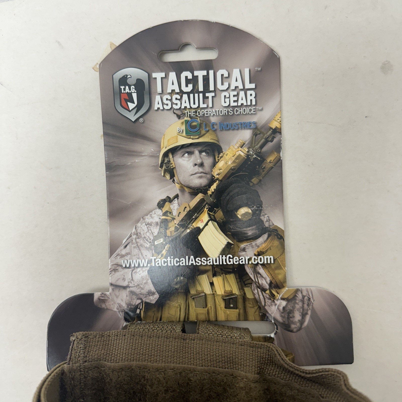 Tactical Assault Gear TAG MOLLE Weapon Catch Coyote Tan SFLCS MLCS