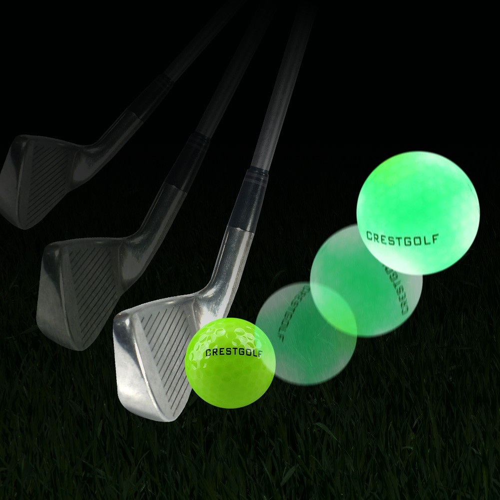 Glow in the Dark Golf Ball, Super Bright Light Up LED Balls , 3 Pack