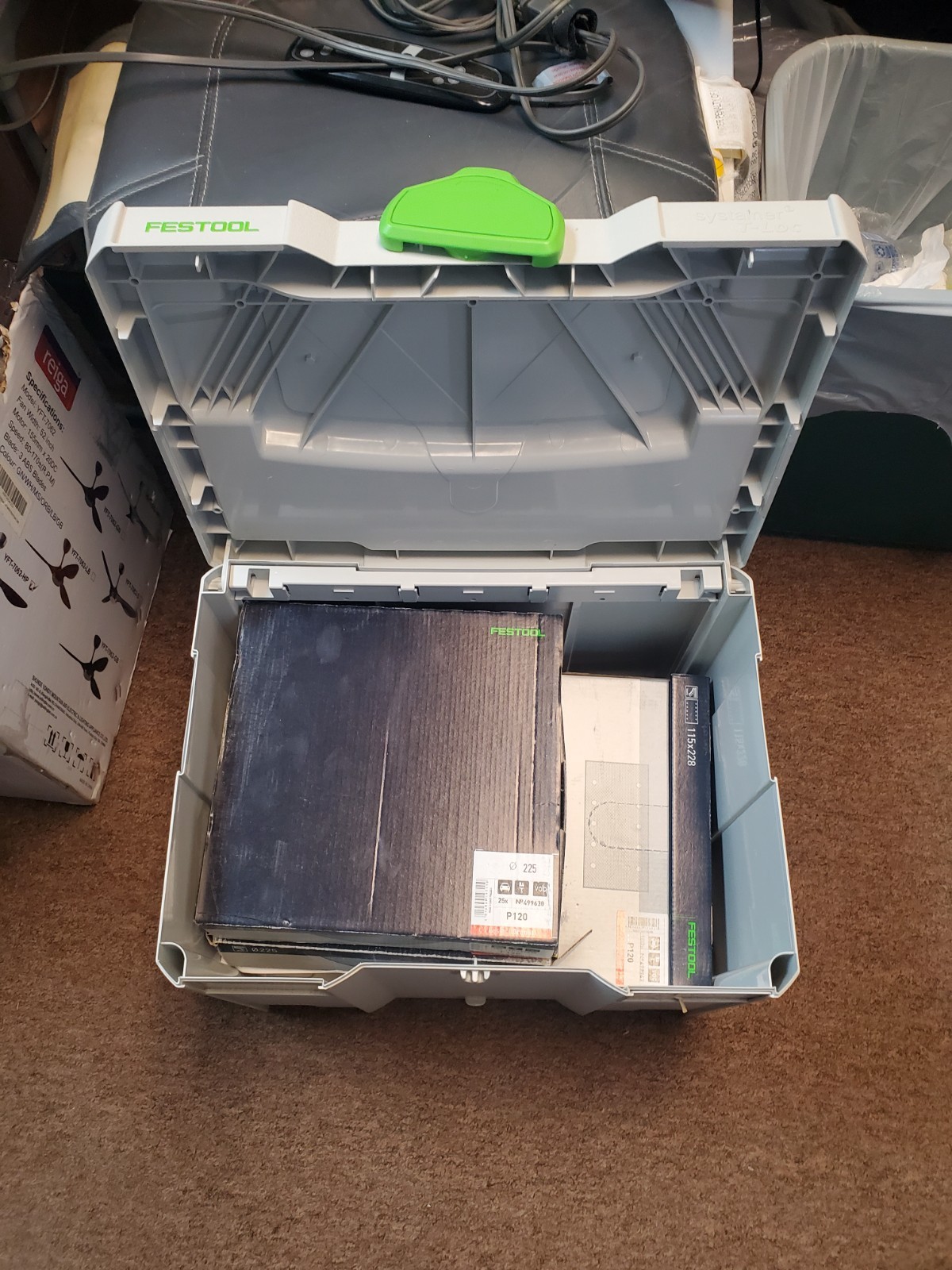 Festool CT MIDI I HEPA Dust Extractor with accessories.