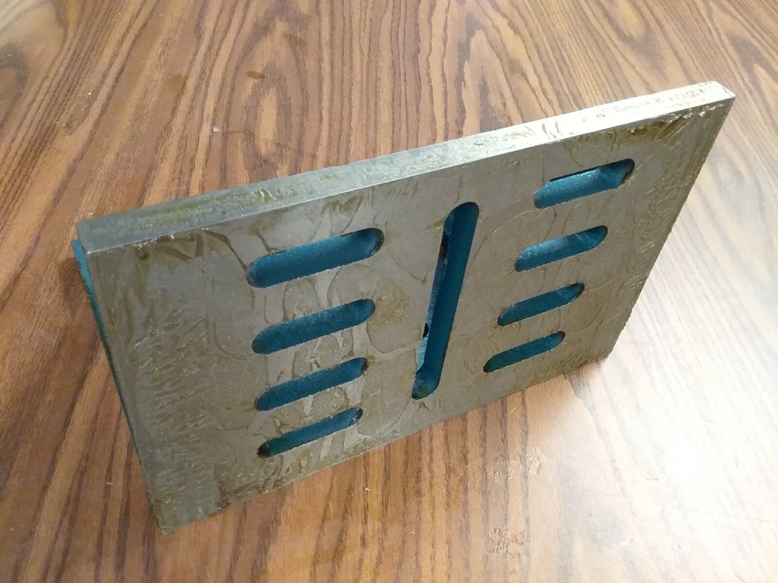 Slotted Angle Plate webbed End 12x9x8" high tensil accurate ground SAPW-1298-new