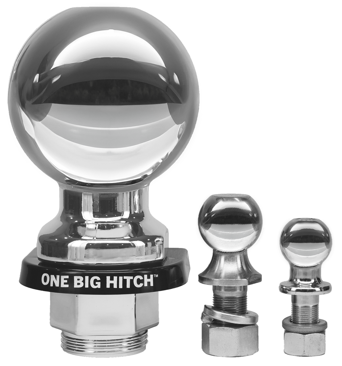 ONE BIG HITCH™ Oversized 12" Large Ball Receiver - Car Truck SUV - Joke Gag Gift