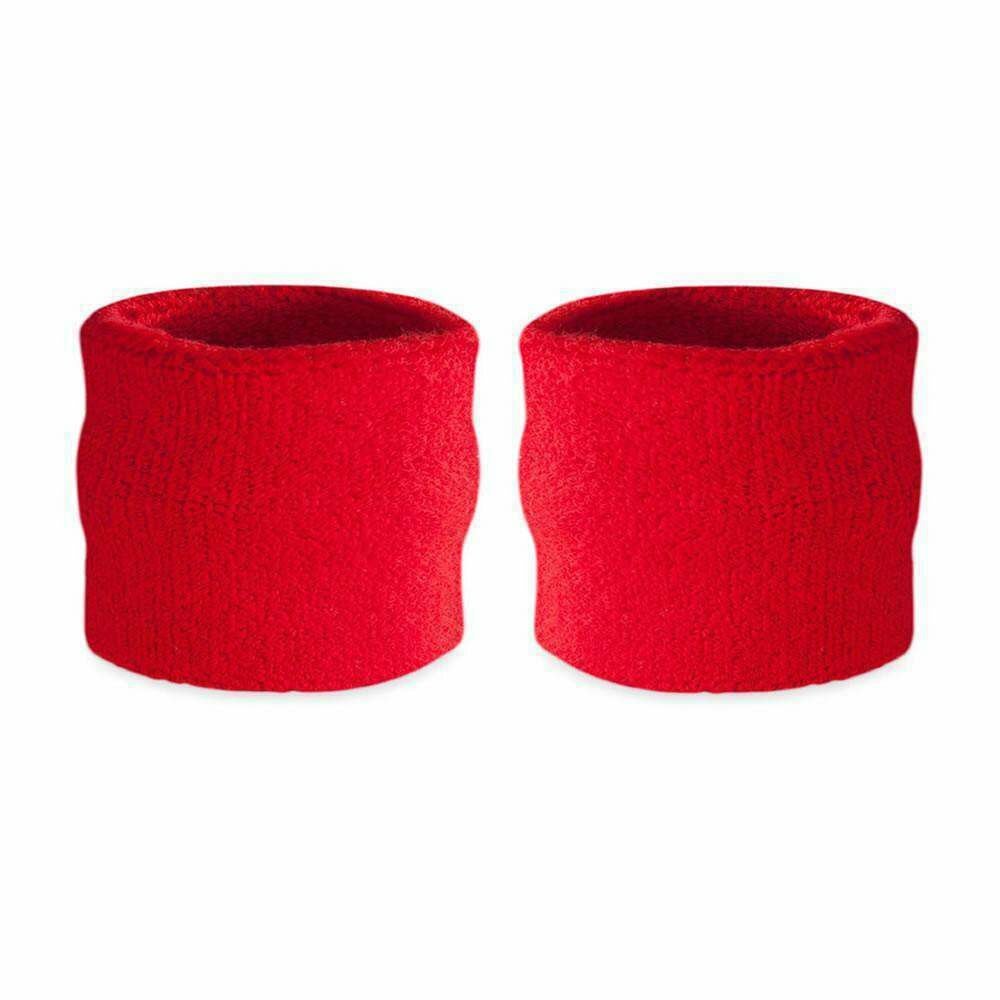 Suddora Kids Wristbands Pair - Athletic Cotton Terrycloth Wrist Sweatbands