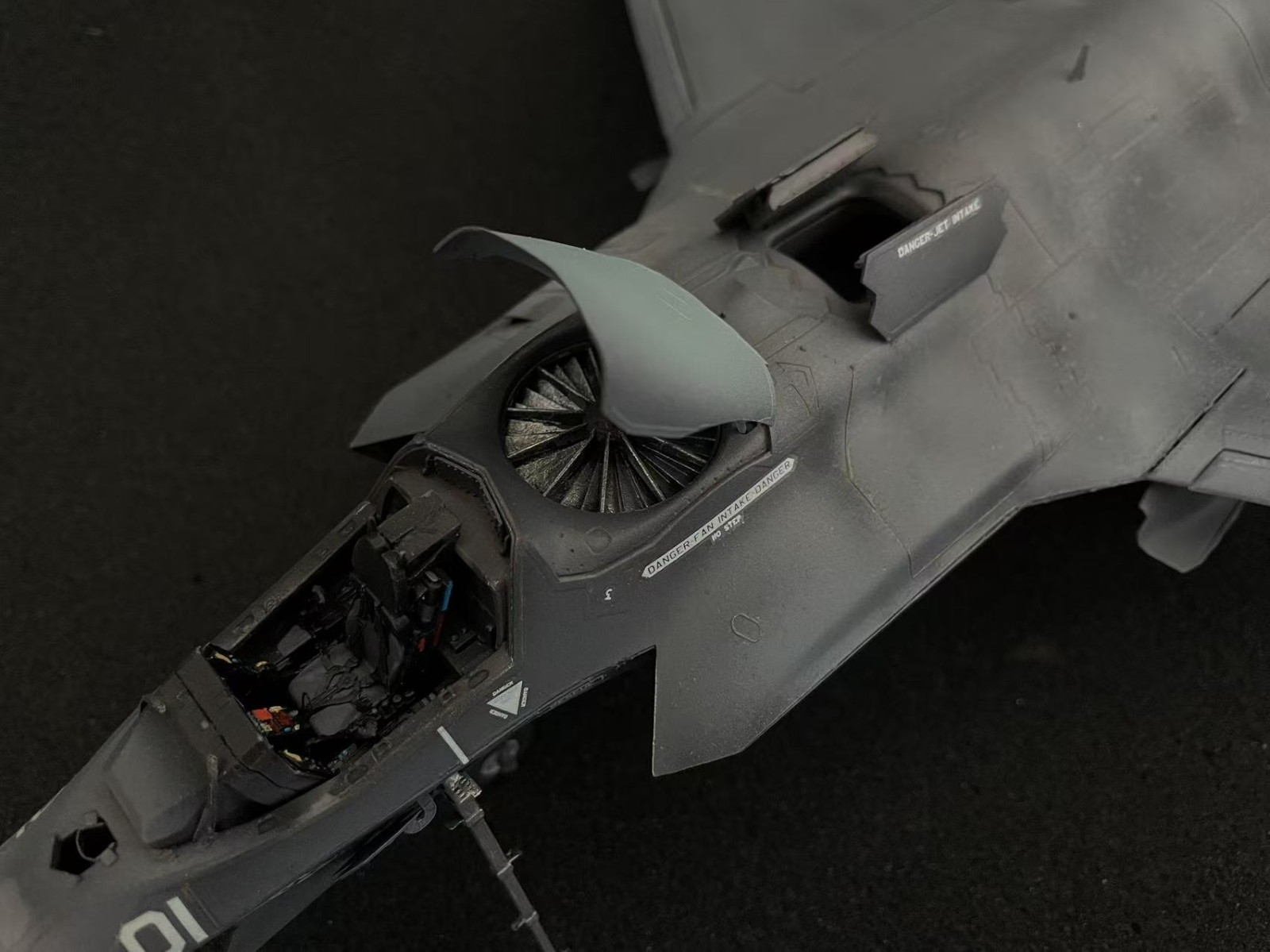 1/48,F-35B LIGHTNING IIVERSION 3.0,Attack fighter,Handmade,GIFT,Military model