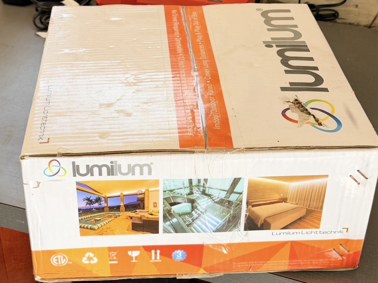 Lumilum HIGH VOLTAGE 120V LED STRIP LIGHT 164 Ft. / 50 Meters NEW