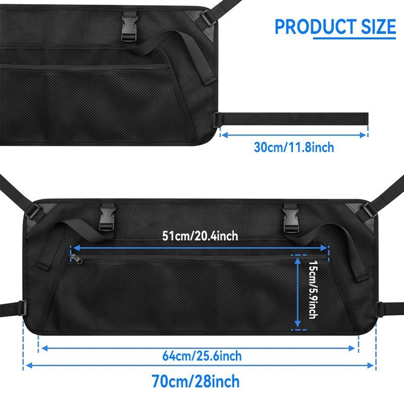 Adjustable Wagon Side Pocket 900D Oxford Camping Storage Bag