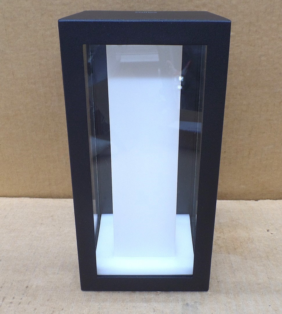 PHILIPS HUE 1745930V7 IMPRESS BLACK WHITE & COLOR LED WALL LIGHT LANTERN SCONCE