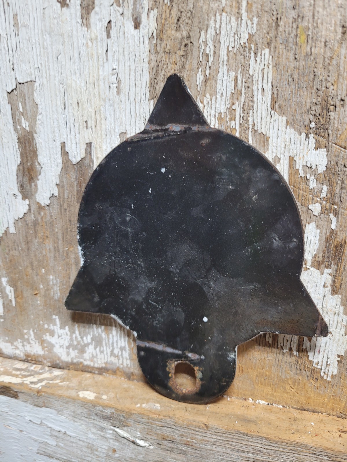 VINTAGE FARM BUREAU PORCELAIN SIGN OLD ILLINOIS FARMING FARMER FARM TAG TOPPER