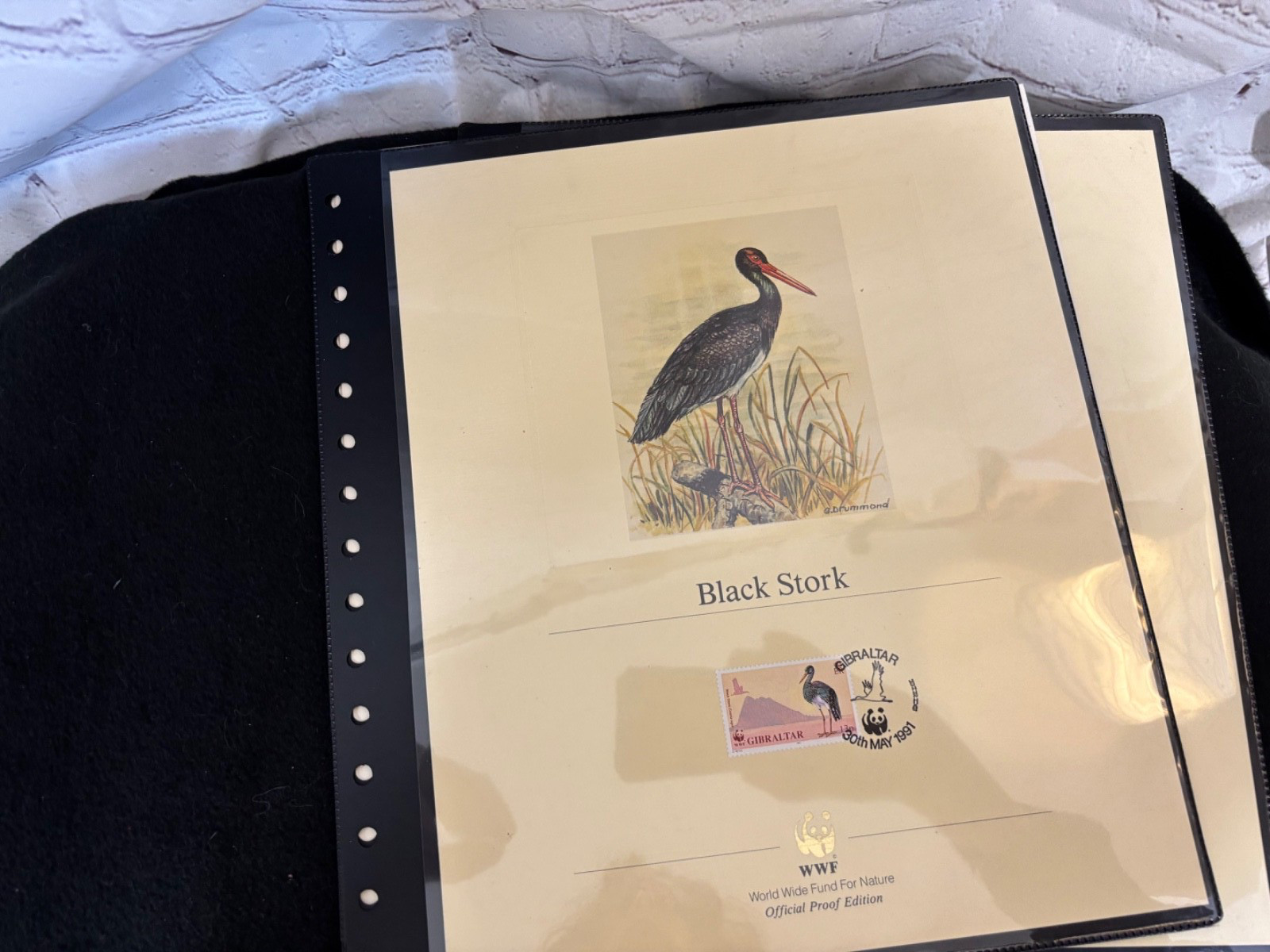 WWF various Official Proof Edition sheets lot