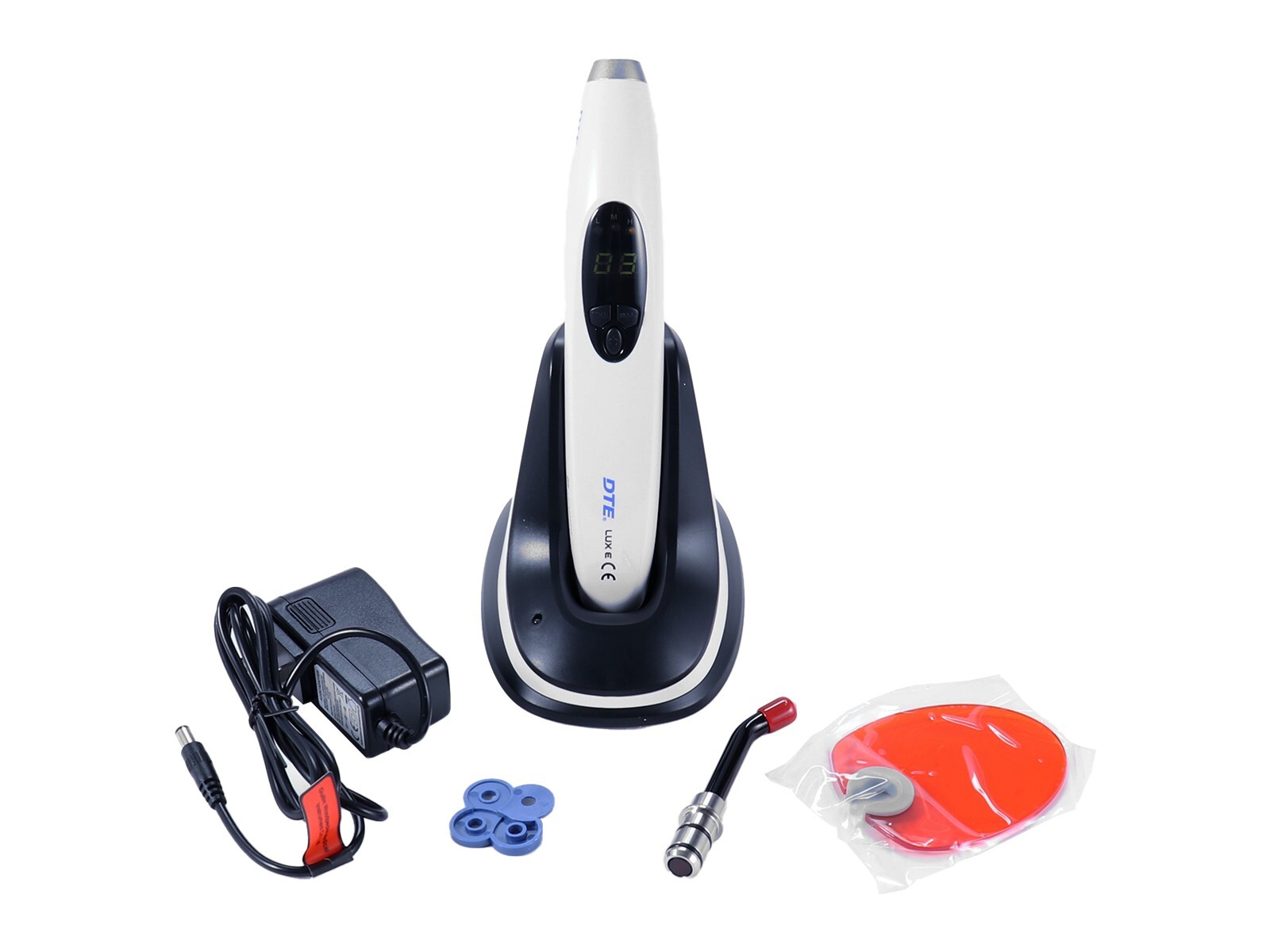 Woodpecker DTE LUX E Plus Dental Curing Light Lamp Wireless Wide Spectrum 3S