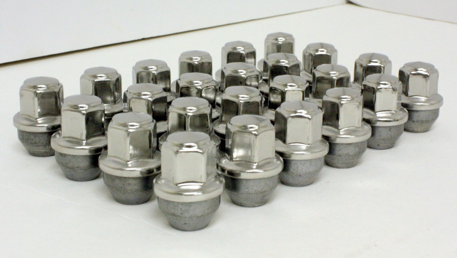 Set of 24 New Takeoff 2015-2024 Ford F-150 Factory OEM Polished Lug Nuts