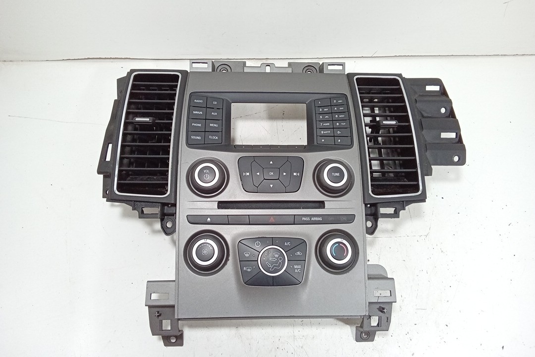 2014-2019 Ford Taurus Radio & Manual Temperature Control Panel Bezel OEM