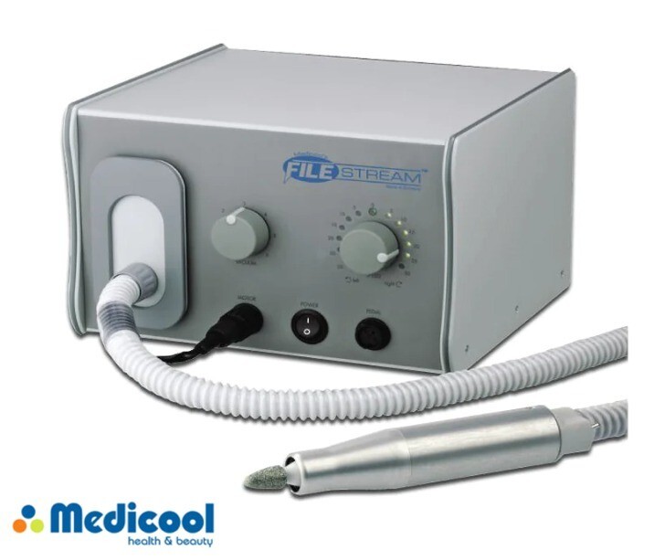 MEDICOOL FileStream Professional Podiatry Drill With Integral Vacuum GERMANY