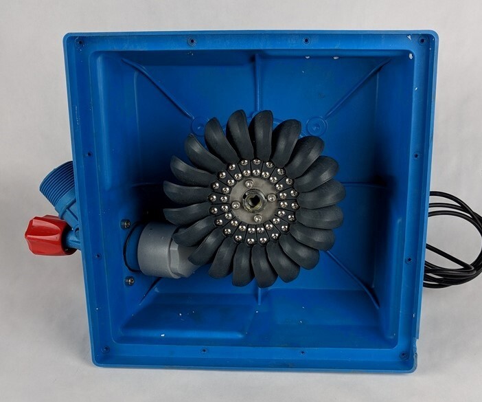 Micro Hydro PMA Generator 1-2 KW, 24-48 VAC, Turgo Wheel Kit w/Adjustable Nozzle