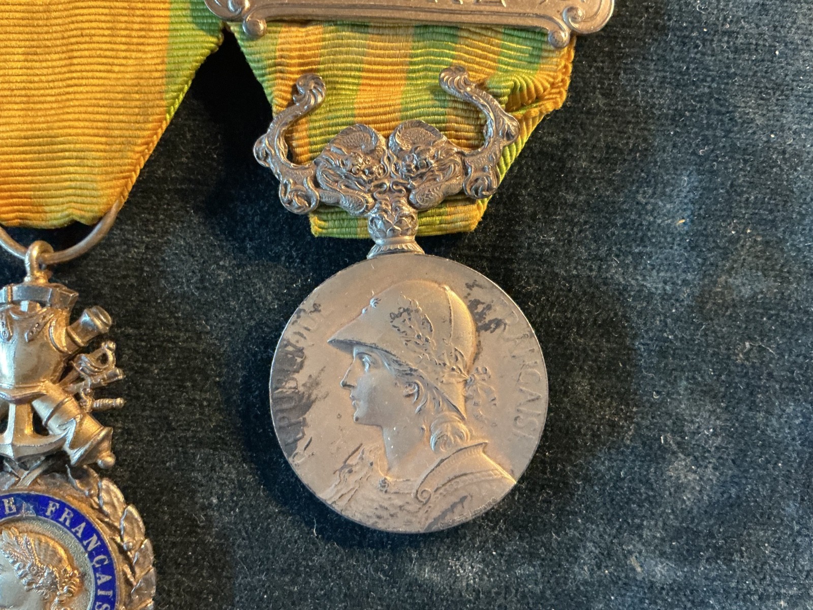 Original French Military Medals 1900 Boxer Rebellion, China, Legion D’Honneur