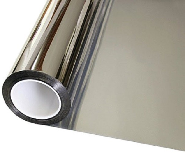 Window Tint One Way Mirror Film UV Heat Reflective Home Office Heat Insulation