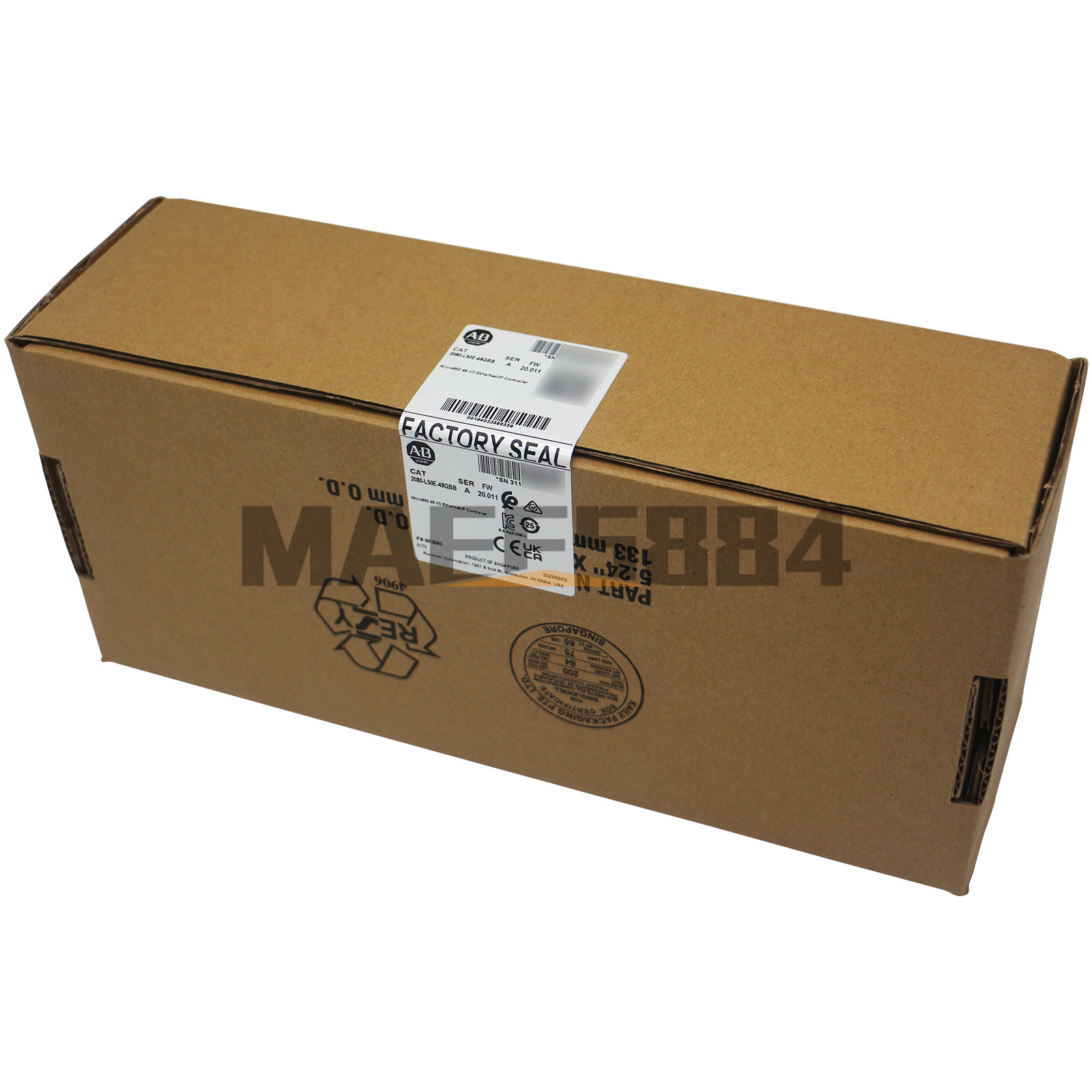 New Allen-Bradley 2080-L50E-48QBB Micro850 48 I/O EtherNet/IP Controller