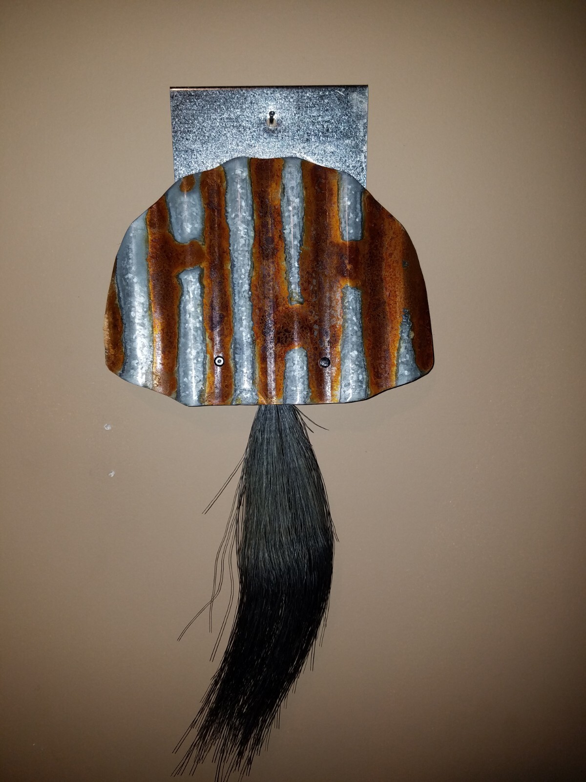 Turkey Fan and Beard Mounting Kit (Rustic Tin)