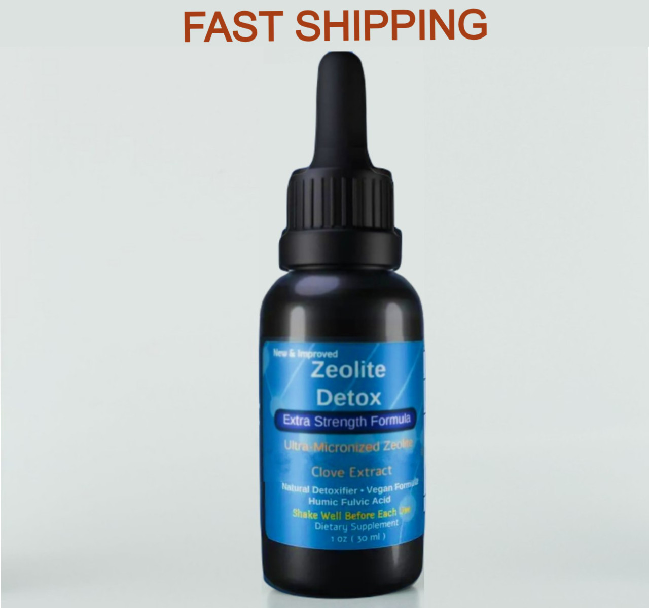 Extra Strength Liquified Zeolite Liquid Detox 10x - 50x MORE ZEOLITE