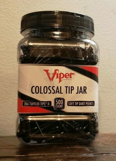 Viper 2BA Tufflex Tips II Soft Tip Dart Points - Select Quantity & Color