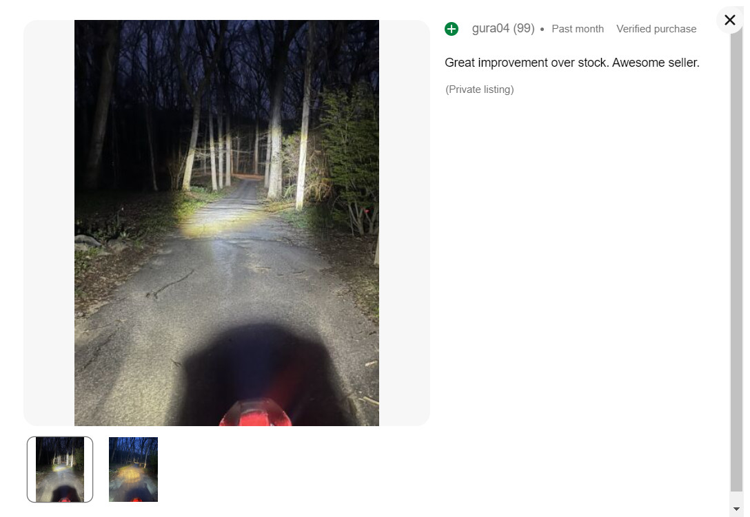 🌟Ultra Hi/Low LED HeadLight Bulb for Philips 12728 S2 35W; 12v AC/DC scooter