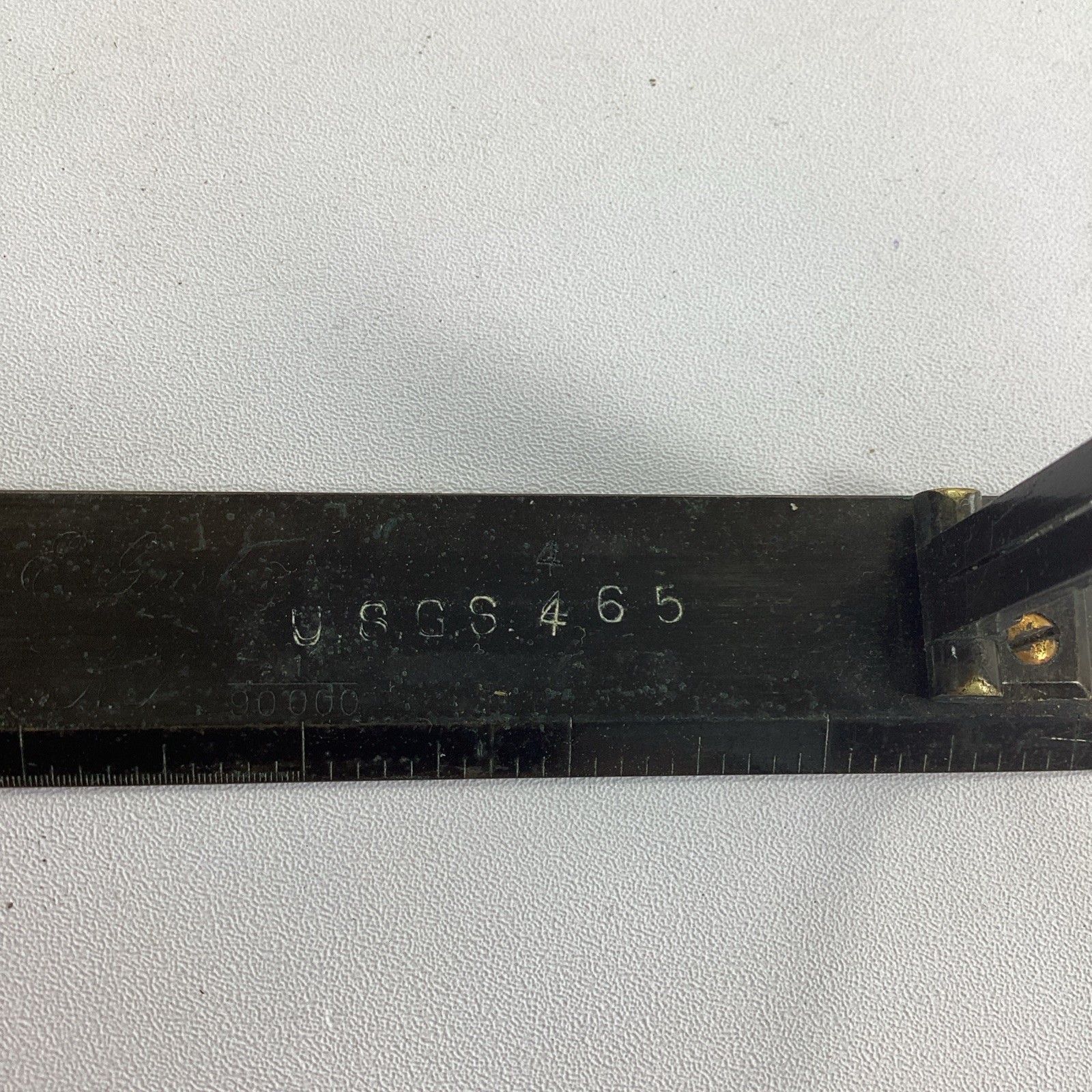 Vintage Dietzgen Survey Plane Table Alidade In Case Topograph Geological