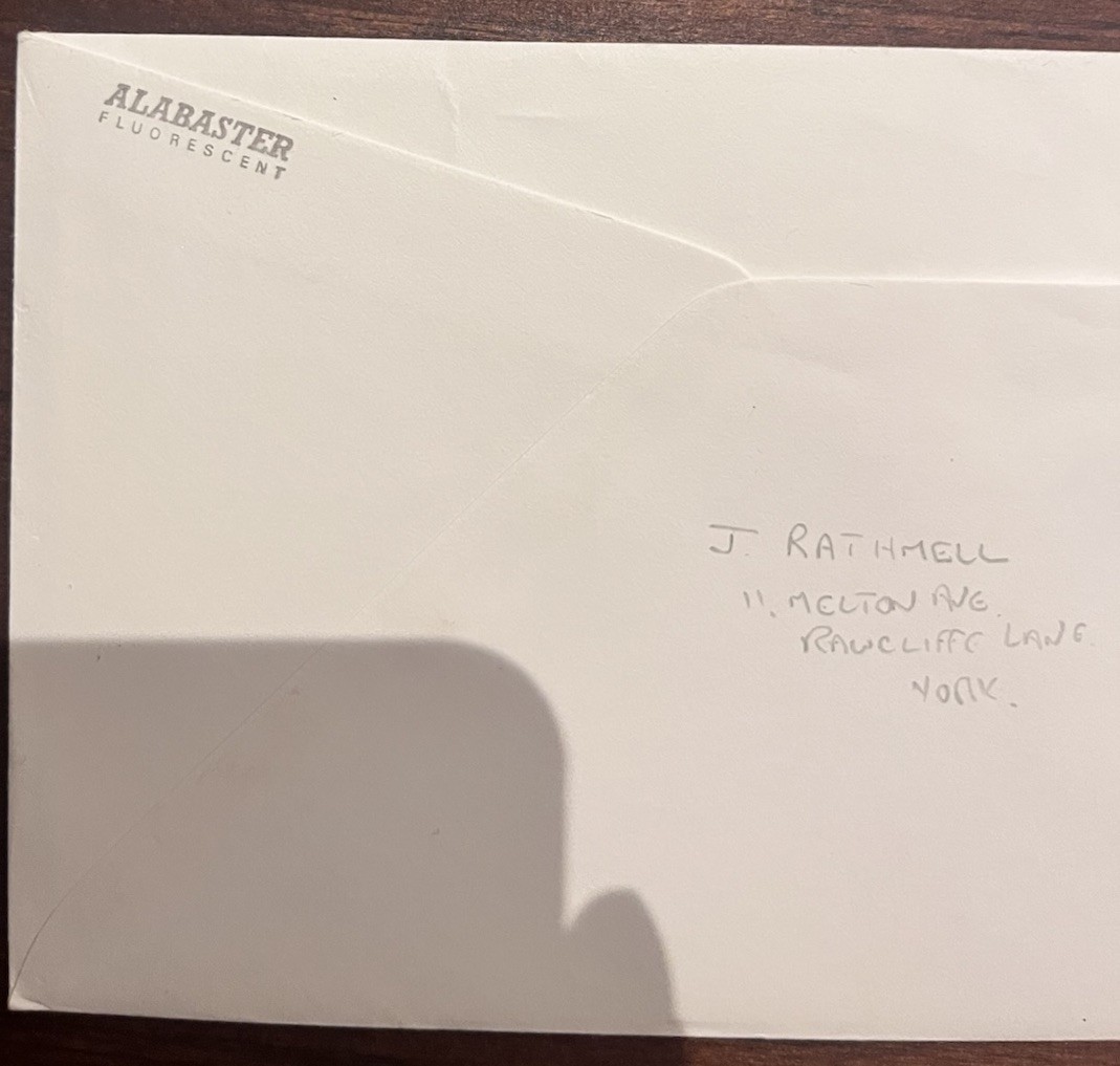 ‘Farewell The Derwent valley railway’ 1981 Cover - York Philatelic Counter CDS