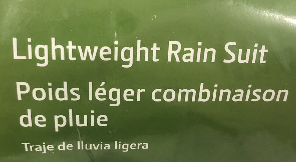 West Chester 2 Piece Light Weight John Deere Rain Suit Black - 2XL / JD44520