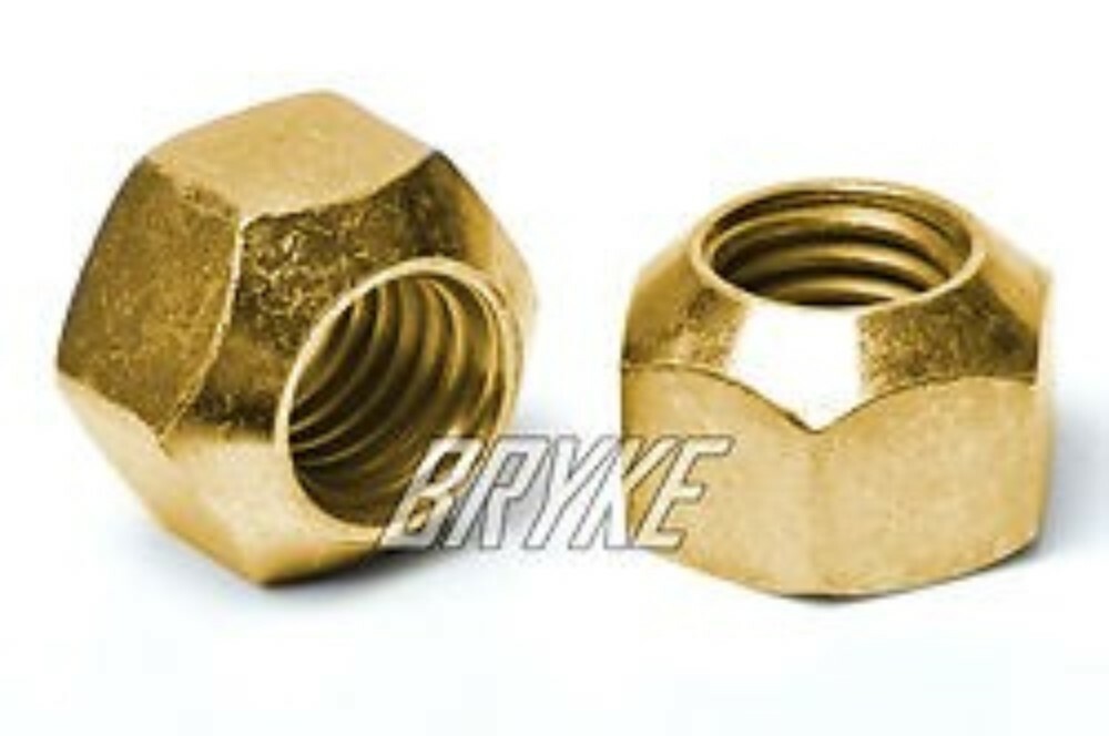 Steel Lug Nuts 1/2" 10 Pack 1" Socket Wheel IMCA USMTS Ford Street factory Stock