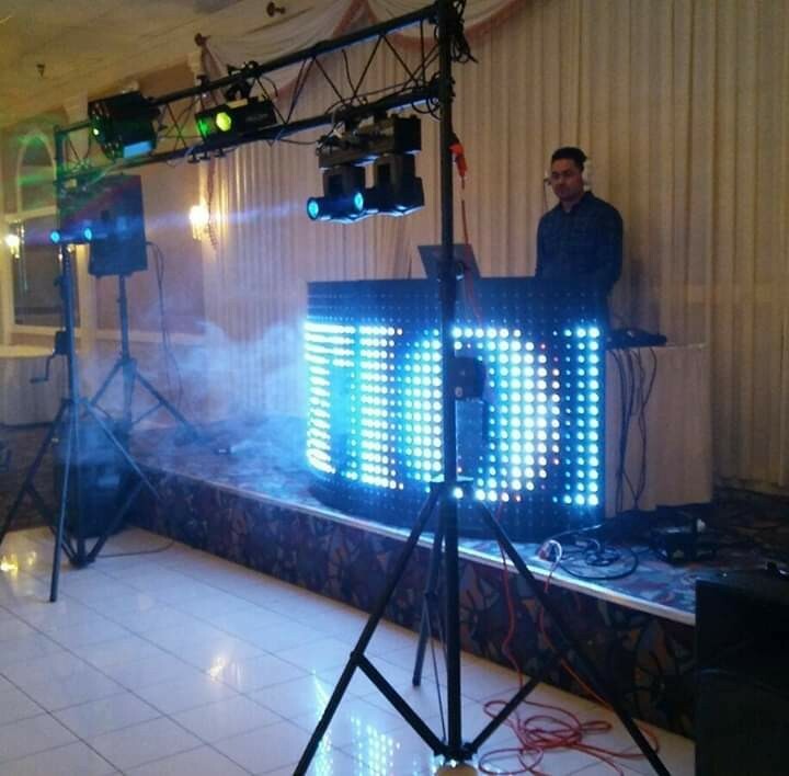 LED Pixel DJ Booth/ Facade Panels, 4 Detachable Interactive Panels