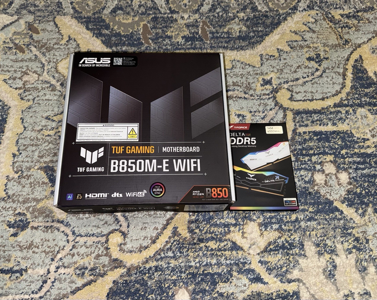 16GB DDR5 RAM + MOTHERBOARD COMBO