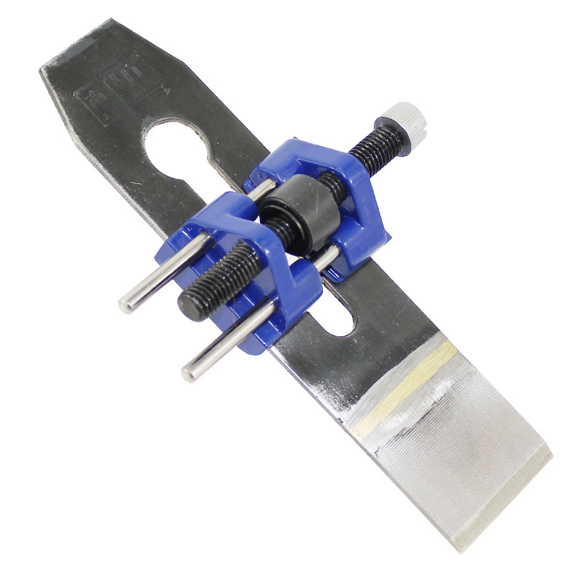 Fixed angle Locator Auxiliary vise tool for Woodworker Sharpening chisel blade