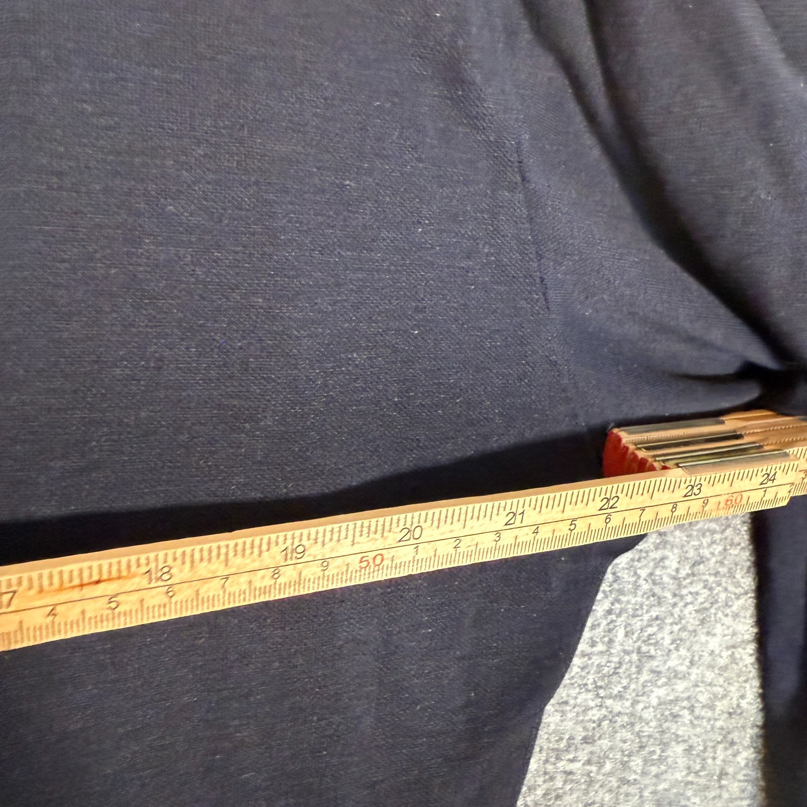 Workrite 2112 FR Shirt Men's XL Blue Long Sleeve Work Polo