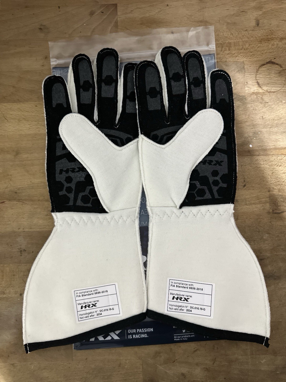 HRX Racer Gloves FIA Approved Size 11