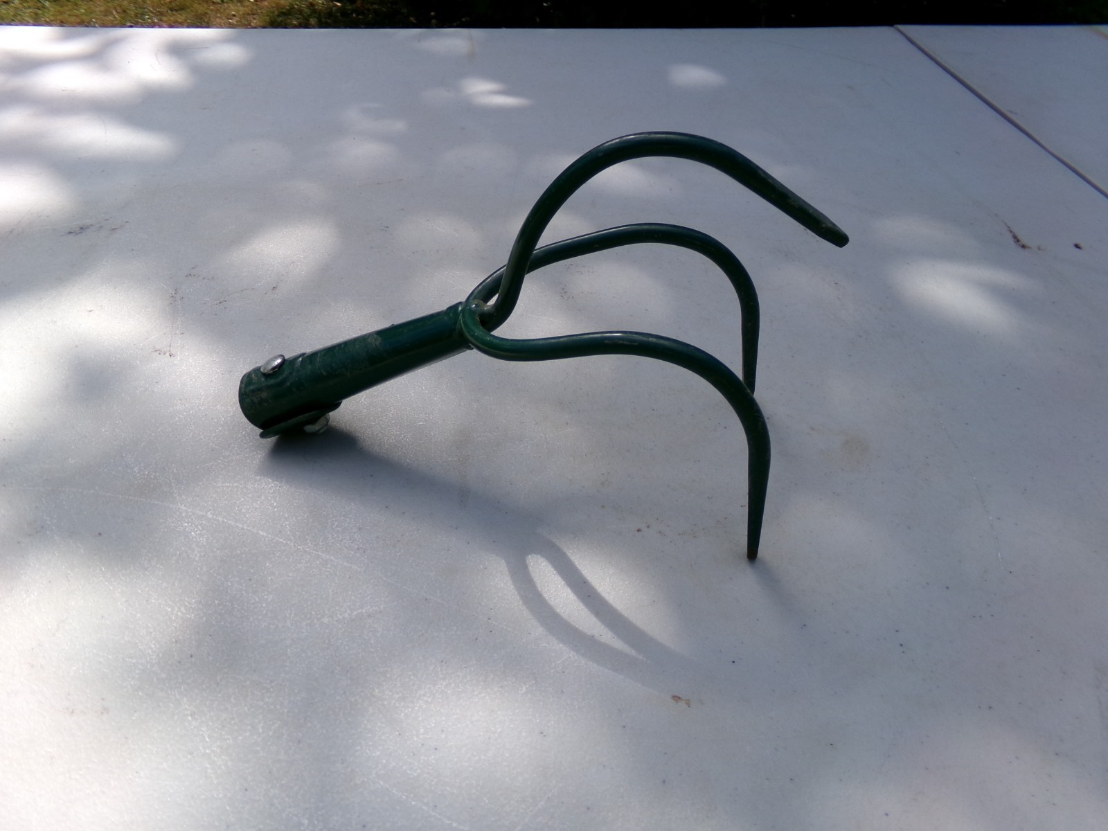 3 Tine Hand Cultivator Rake Claw Garden Tool Head