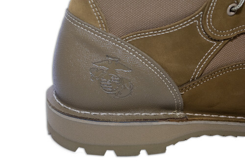 USMC RAT BOOTS, TEMPERATE WEATHER, BROWN, DANNER BRAND