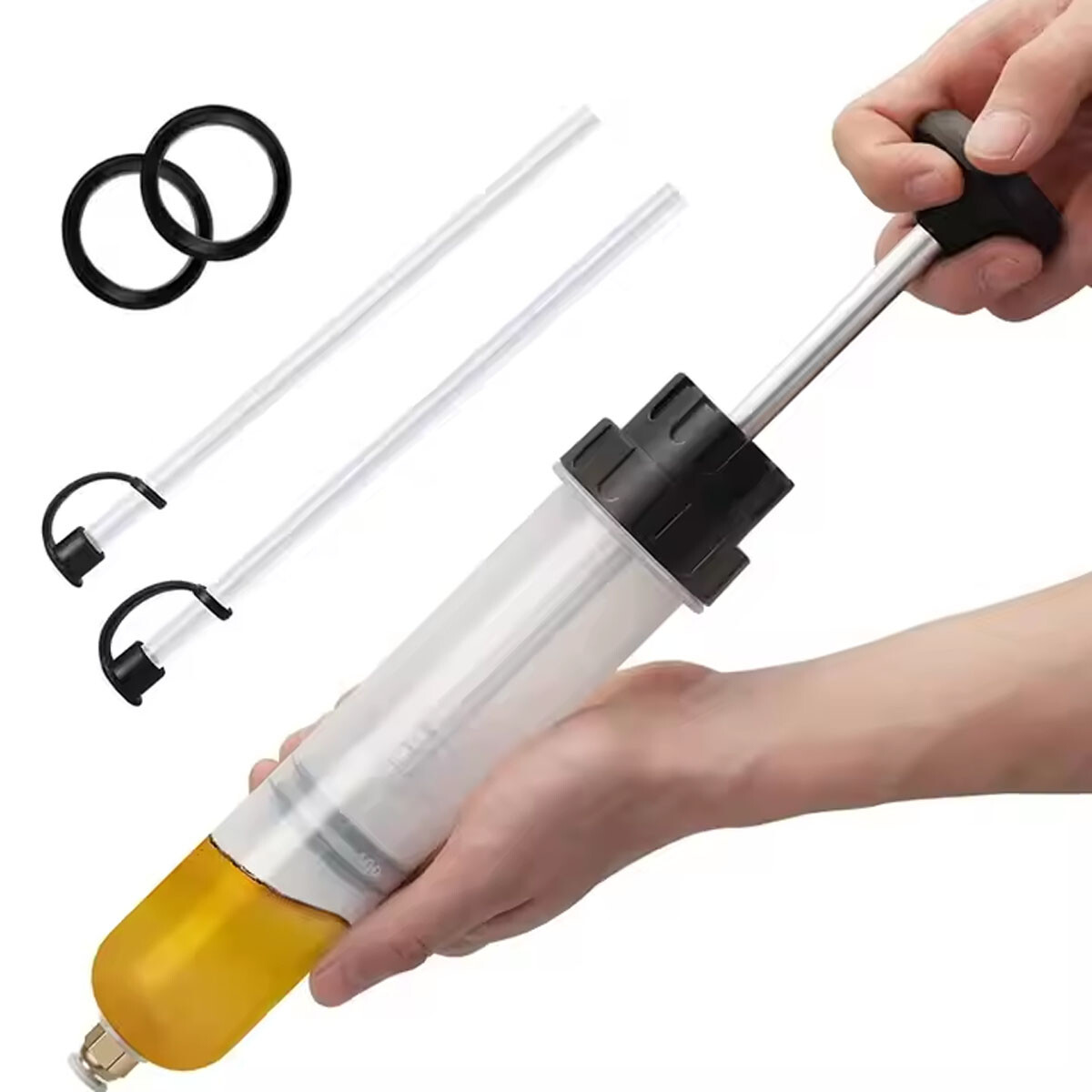 Engine Oil Extractor Pump Brake Fluid Extraction Syringe Vacuum Filling And Extr