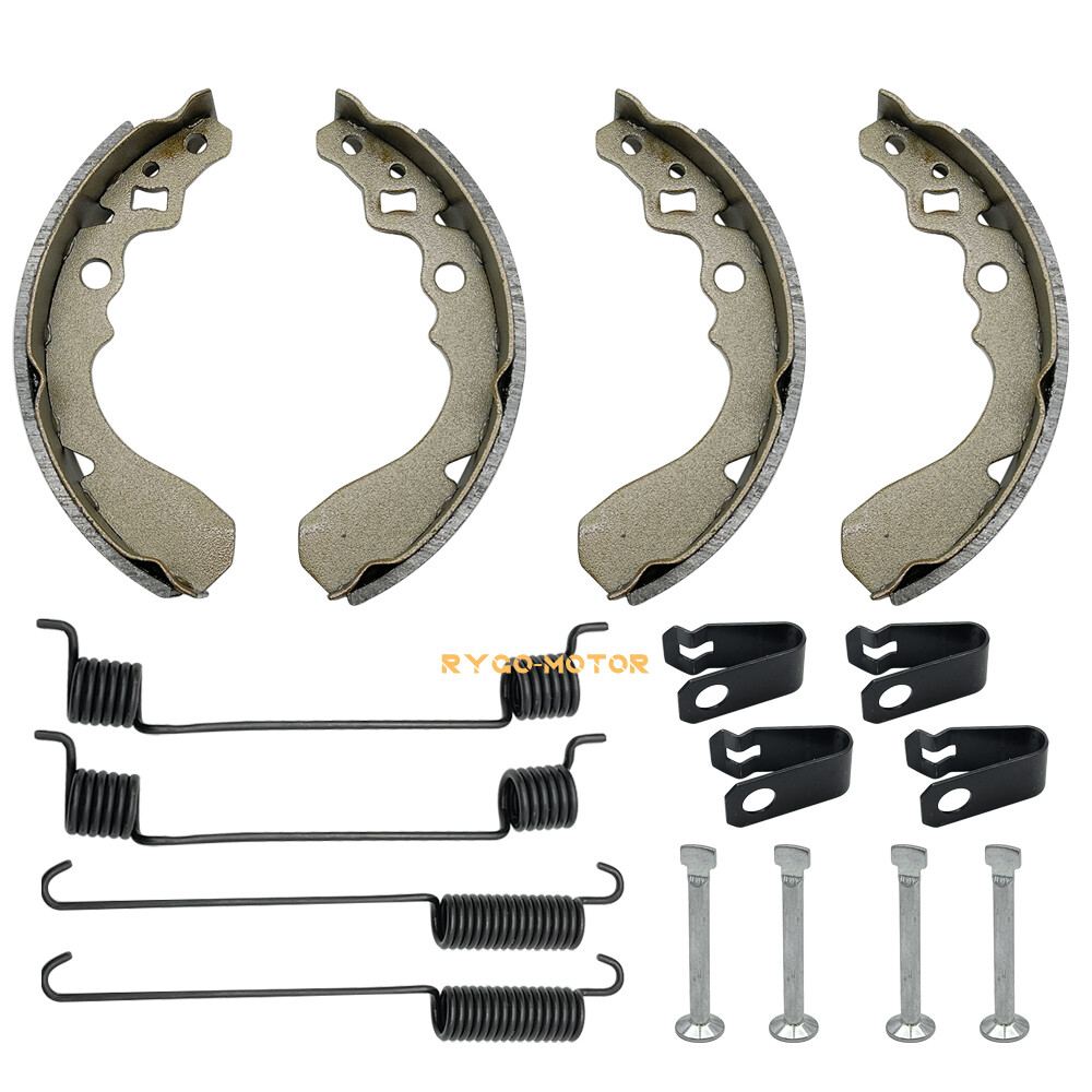Brake Shoes Springs Pins for Suzuki QuadRunner 250 LT-F250 LT-4WD LT-F250F 87-02