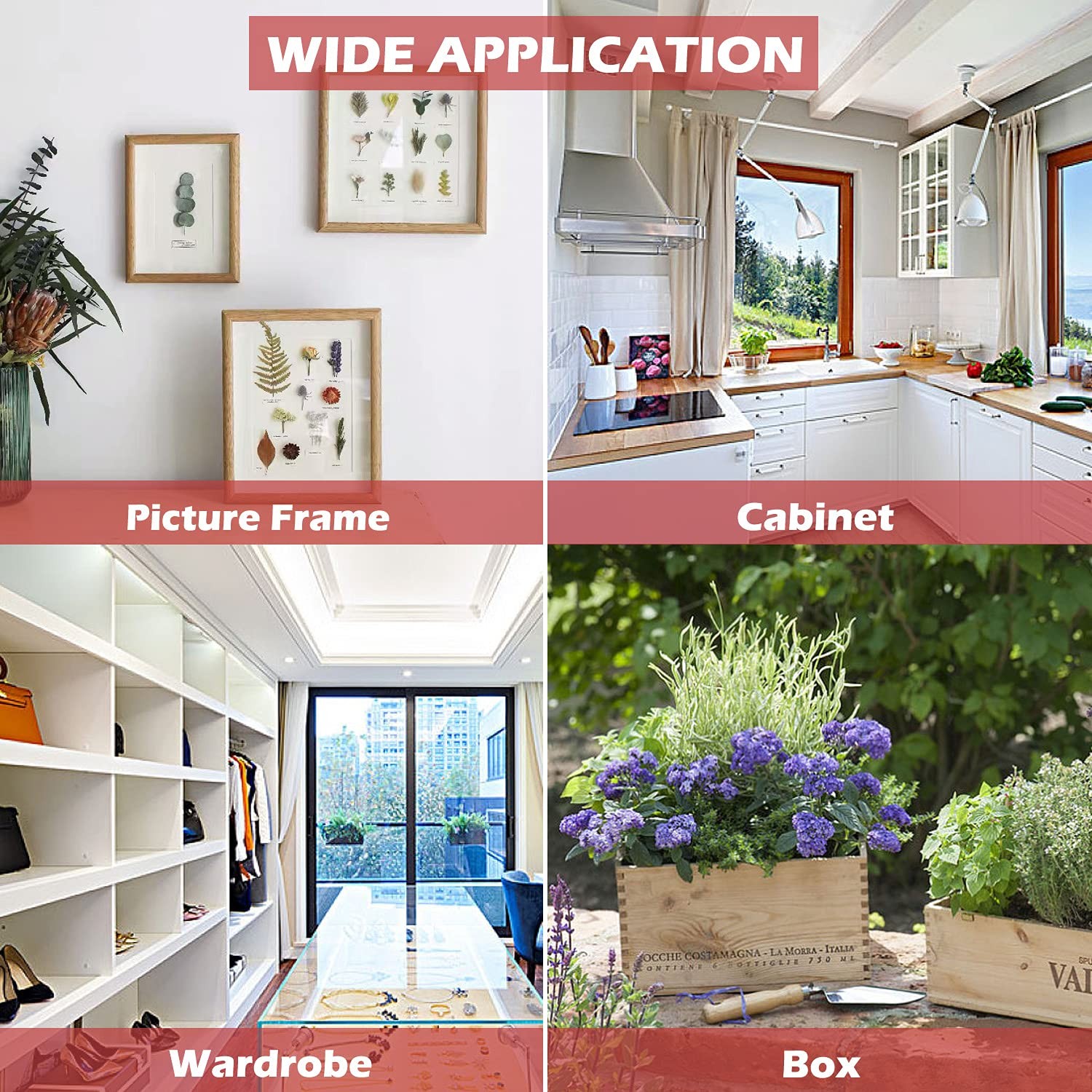 90� Corner Clamps Woodworking Right Angle Squares for Gluing Cabinets Frames