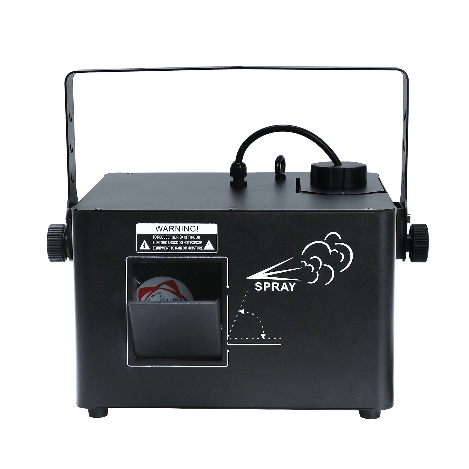 DMX 1500W Low Profile Hazer Haze Smoke Fog Machine Theater DJ Stage Effect & RC