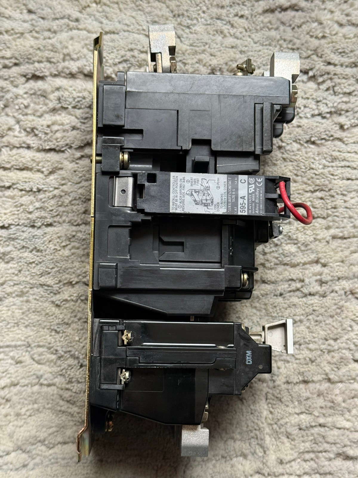 Allen Bradley AB 509-COD Size 2 Starter 120V Coil Series B Size 2 509-C0D