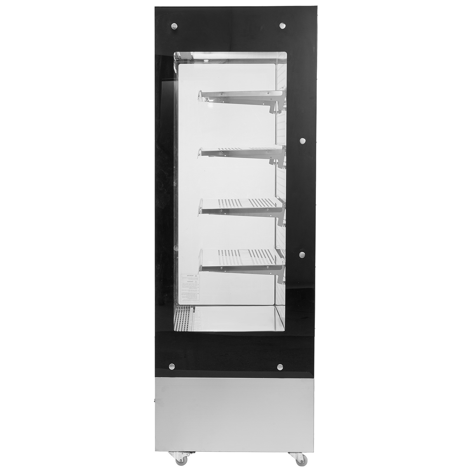 VEVOR Open Air Merchandiser 4-Tier Display Cooler with Air Curtain 18.4cu.ft.