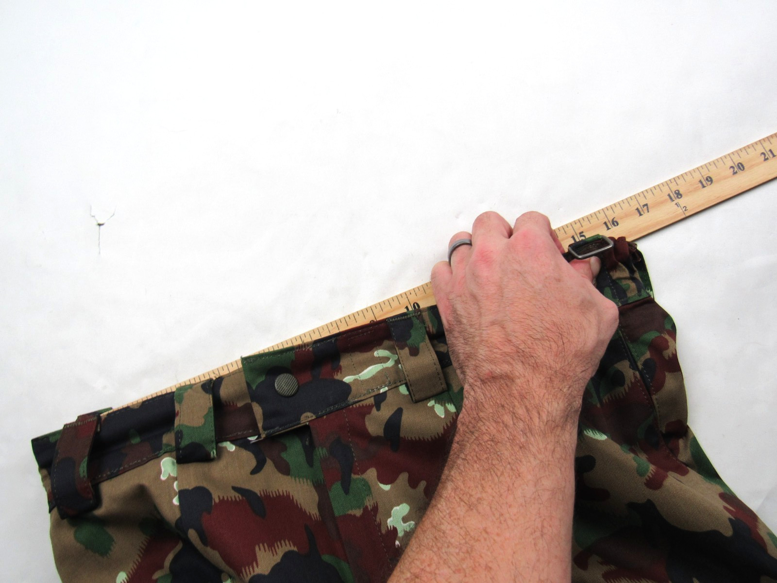 Vtg NOS New Swiss Army Alpenflage Combat Pant Camouflage Field M83 40/80 Sz S-L