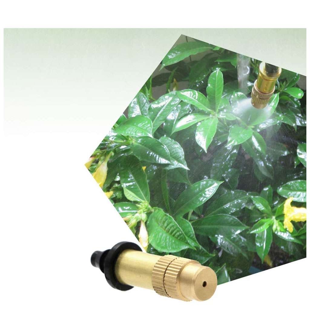 5/10/20PCS Adjustable Misting Nozzles Spray Sprinkler Set for Garden