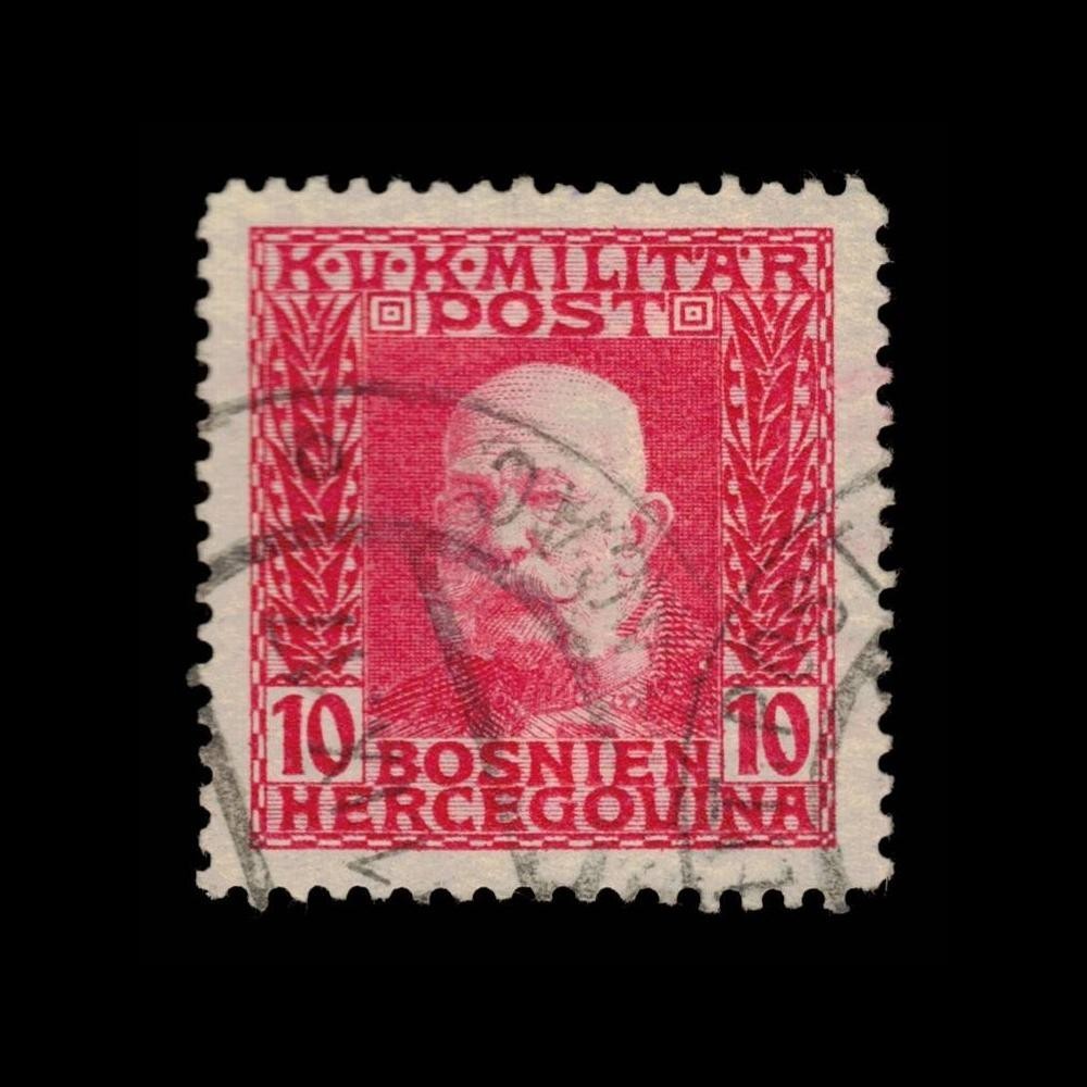 Bosnia & Herzegovina, Scott 70, Franz Josef, 1912, used, 115344