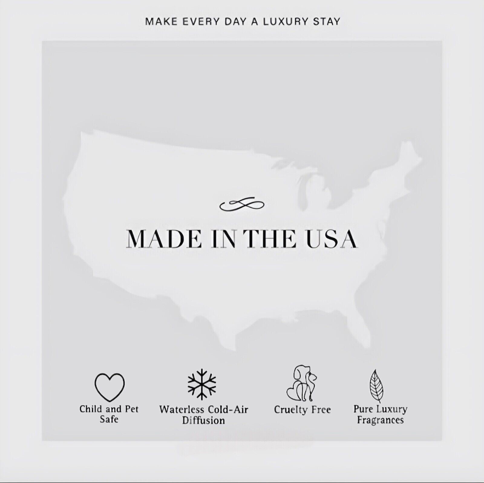 BLACK Davinci360 HVAC Ready Scent Diffuser 200mL / Aroma360 For 1950 Sqft Plus