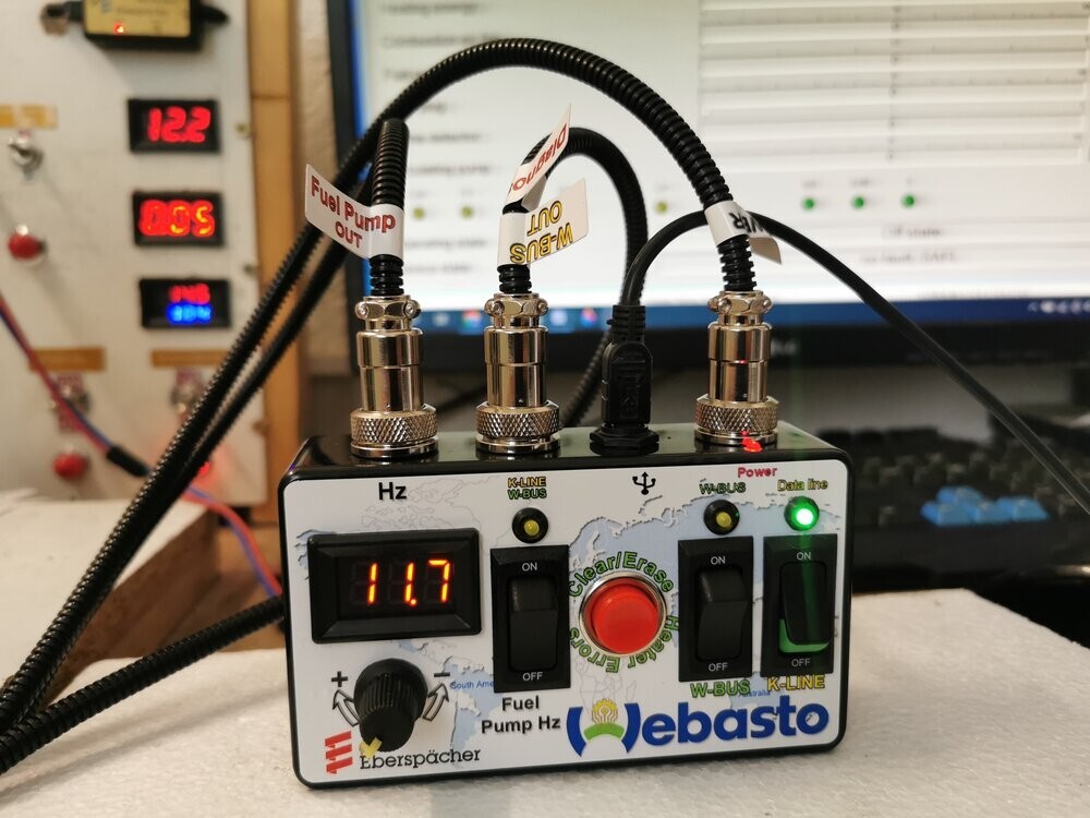 WE-TESTER Webasto and Eberspacher Diagnostic Interface 6 in 1